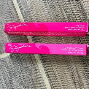 MK Signature Lip Liner and Pencil Set in Pink